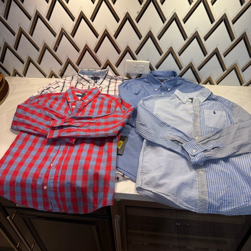 LAST DAY SALE - Big Kid Button Down Shirt Bundle